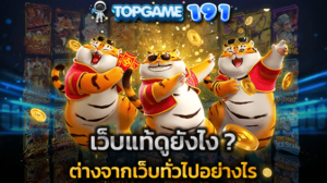 เว็บแท้ดูยังไง ต่างจากเว็บทั่วไปอย่างไร ?